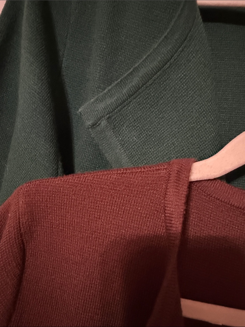 (2) Long Open Front Cardigan Sweaters - Picture 4 of 4